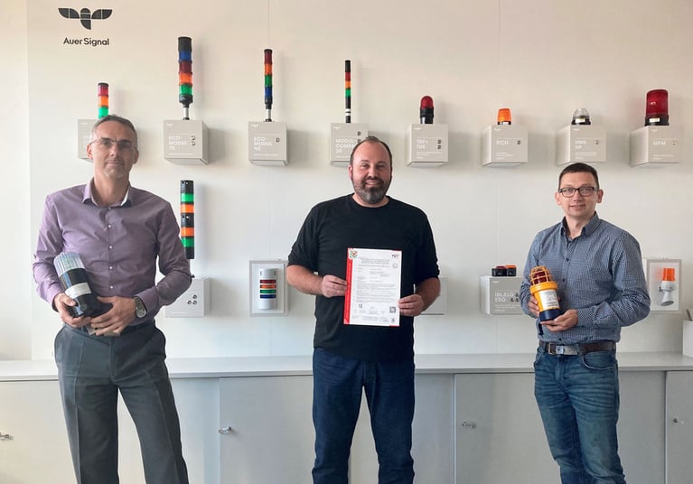 Neues ATEX Zertifikat
