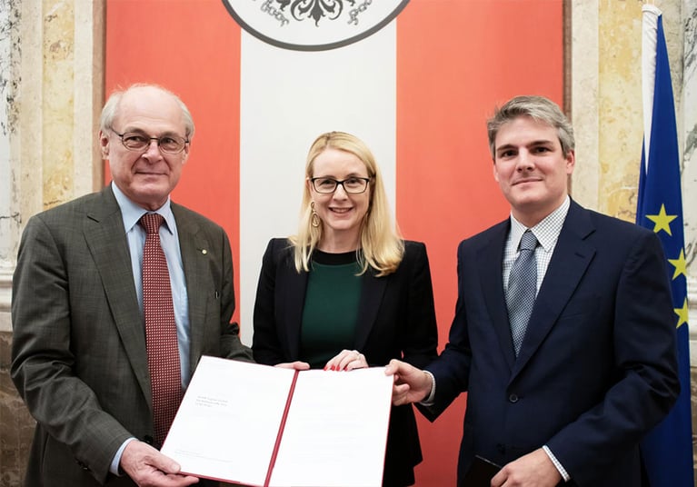 Österreichisches Staatswappen für Auer Signal